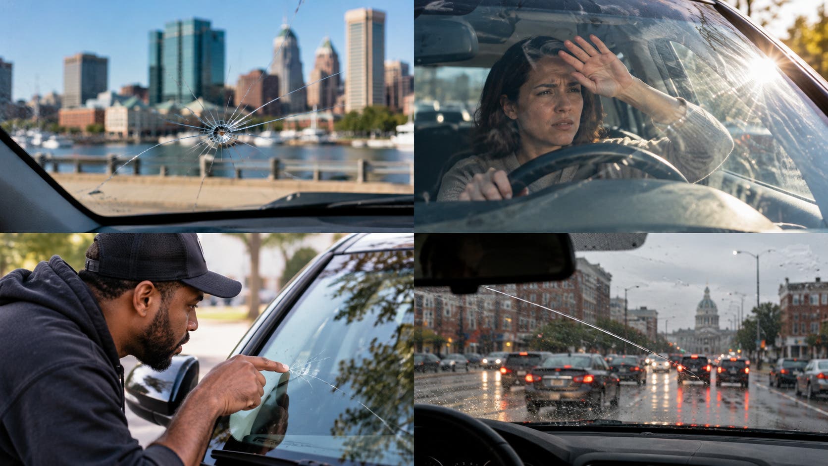 How Auto Glass Damage Can Affect Everyday Driving in Baltimore