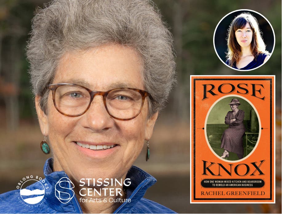 Stissing Center’s Writers & Readers: Rachel Greenfield, ROSE KNOX: How One Woman Mixed Kitchen and