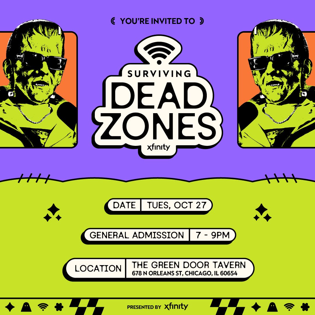 Xfinity's "Surviving Dead Zones" Event at The Green Door Tavern