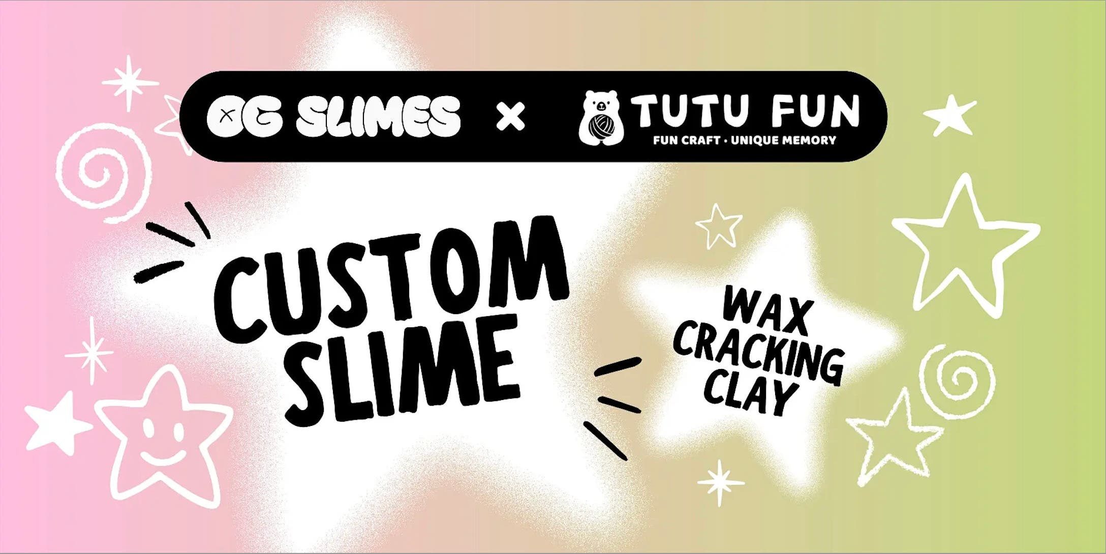 OG Slimes x TuTuFun: Custom Wax Cracking Slime
