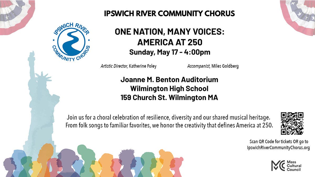 Ipswich River Community Chorus Concert: Many Voices, One Nation