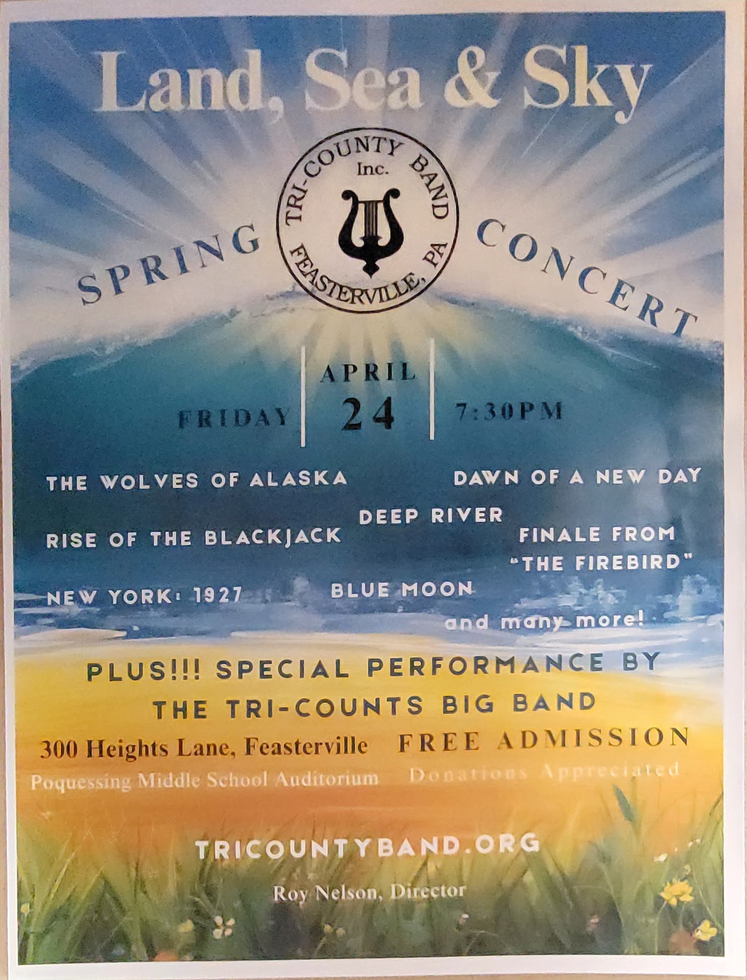 Land, Sea & Sky Spring Concert