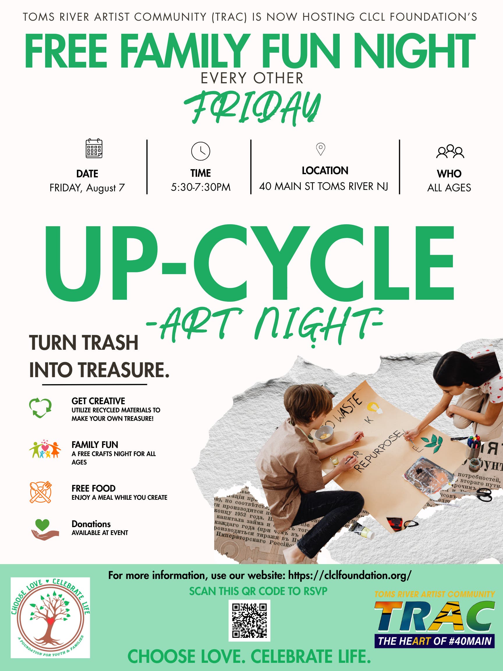 Up-Cycle Art Night: Turn Trash into Treasure