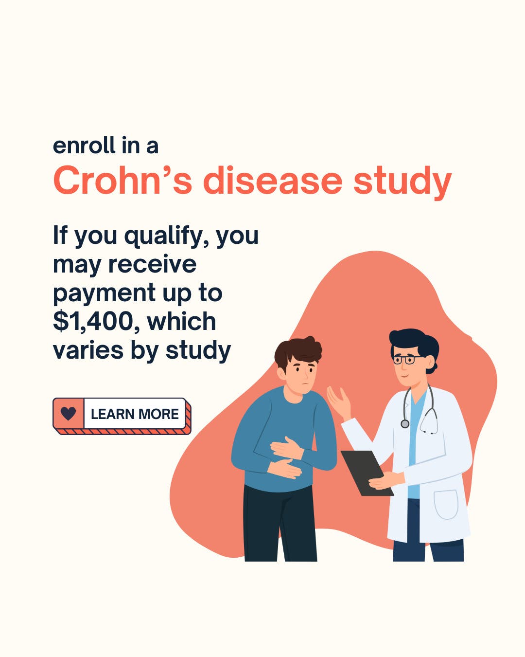 Crohn's Disease Clinical Study, Payment Up to $1,400 - New York City, NY Patch