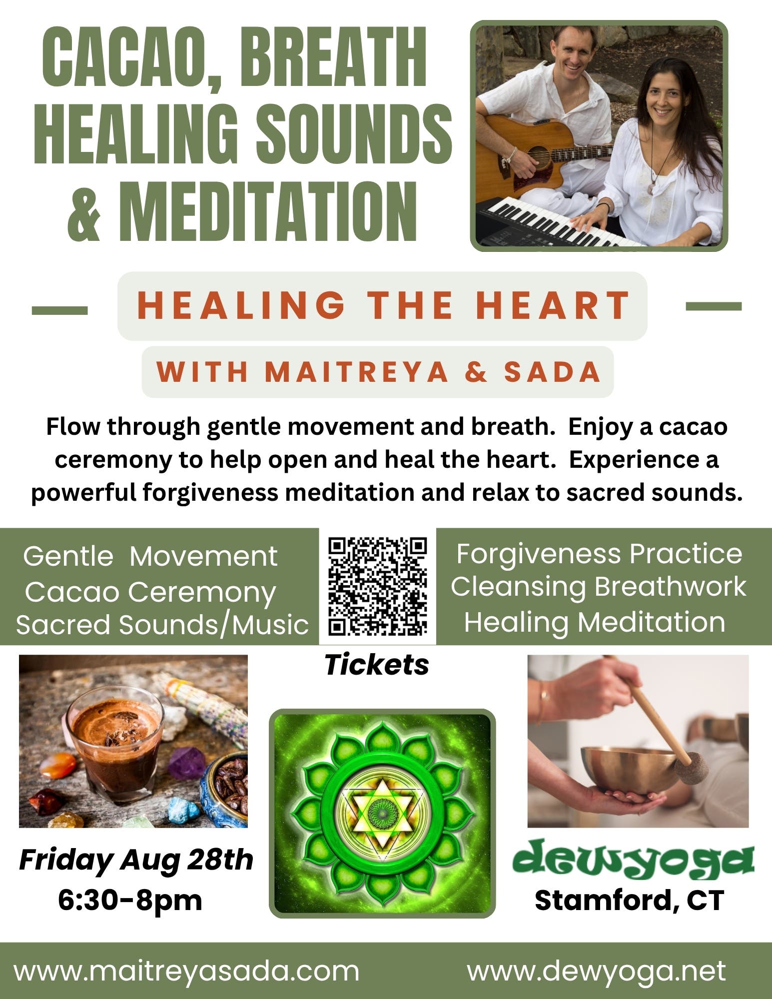 Healing the Heart - Cacao, Sound & Healing Meditation