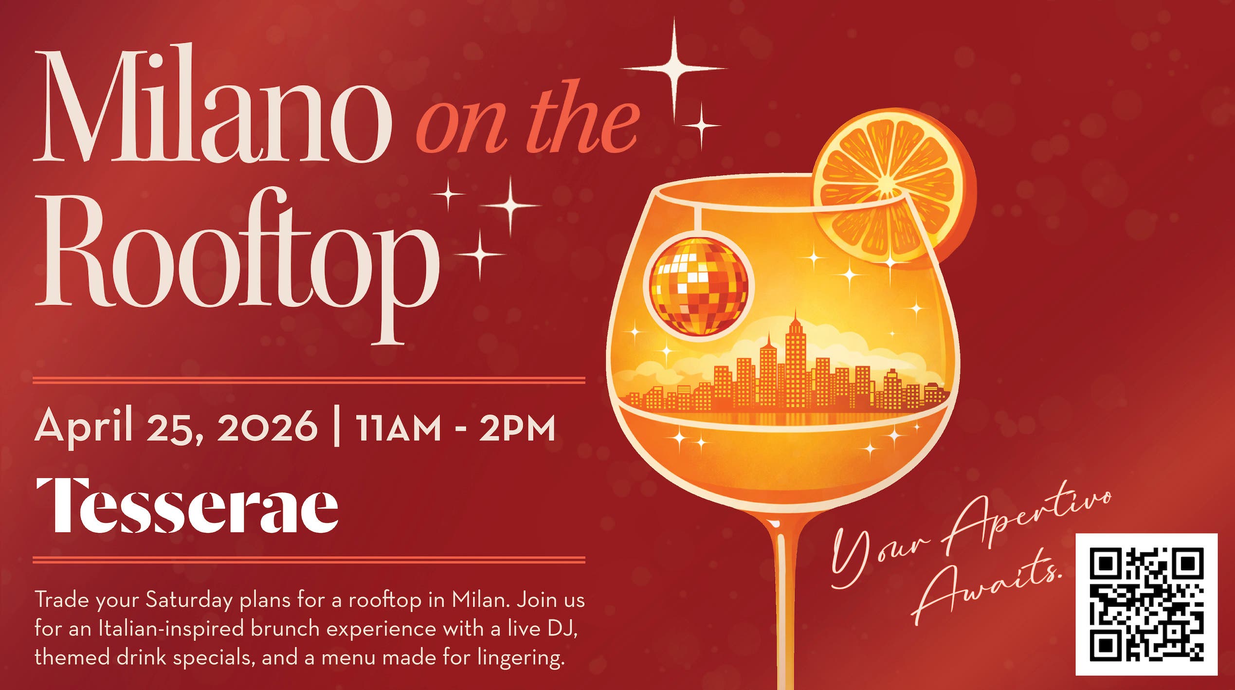 Milano on the Roof at Tesserae 