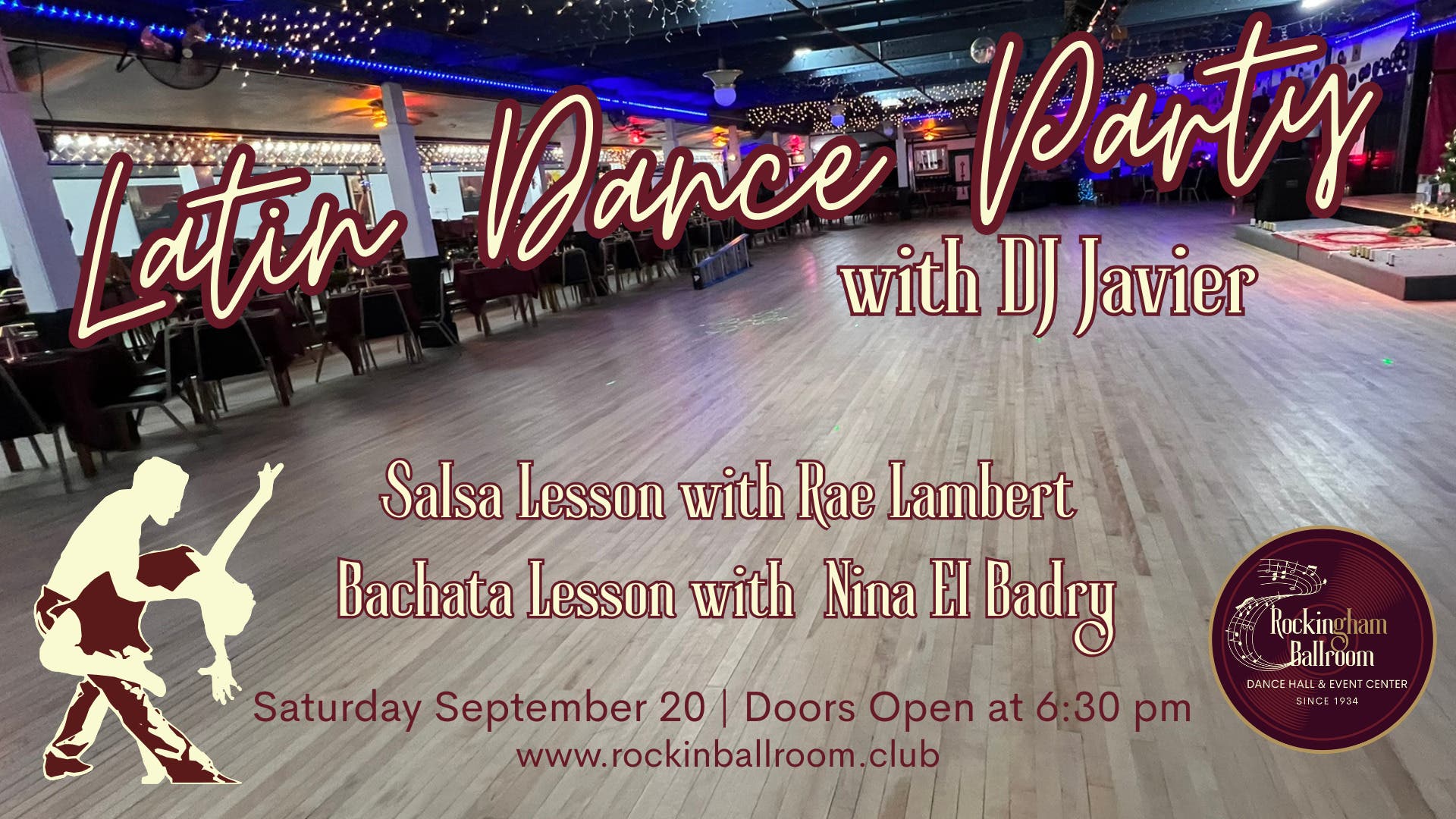 Latin Dance Party with DJ Javier & Fluere Dance