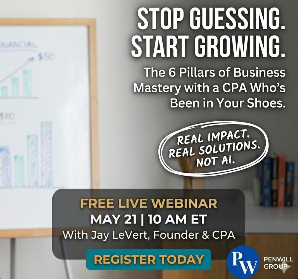 The 6 Pillars of Business Mastery with a CPA Who's Been in Your Shoes 