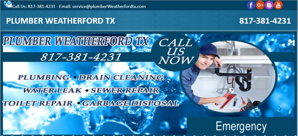 Plumber Weatherford TX