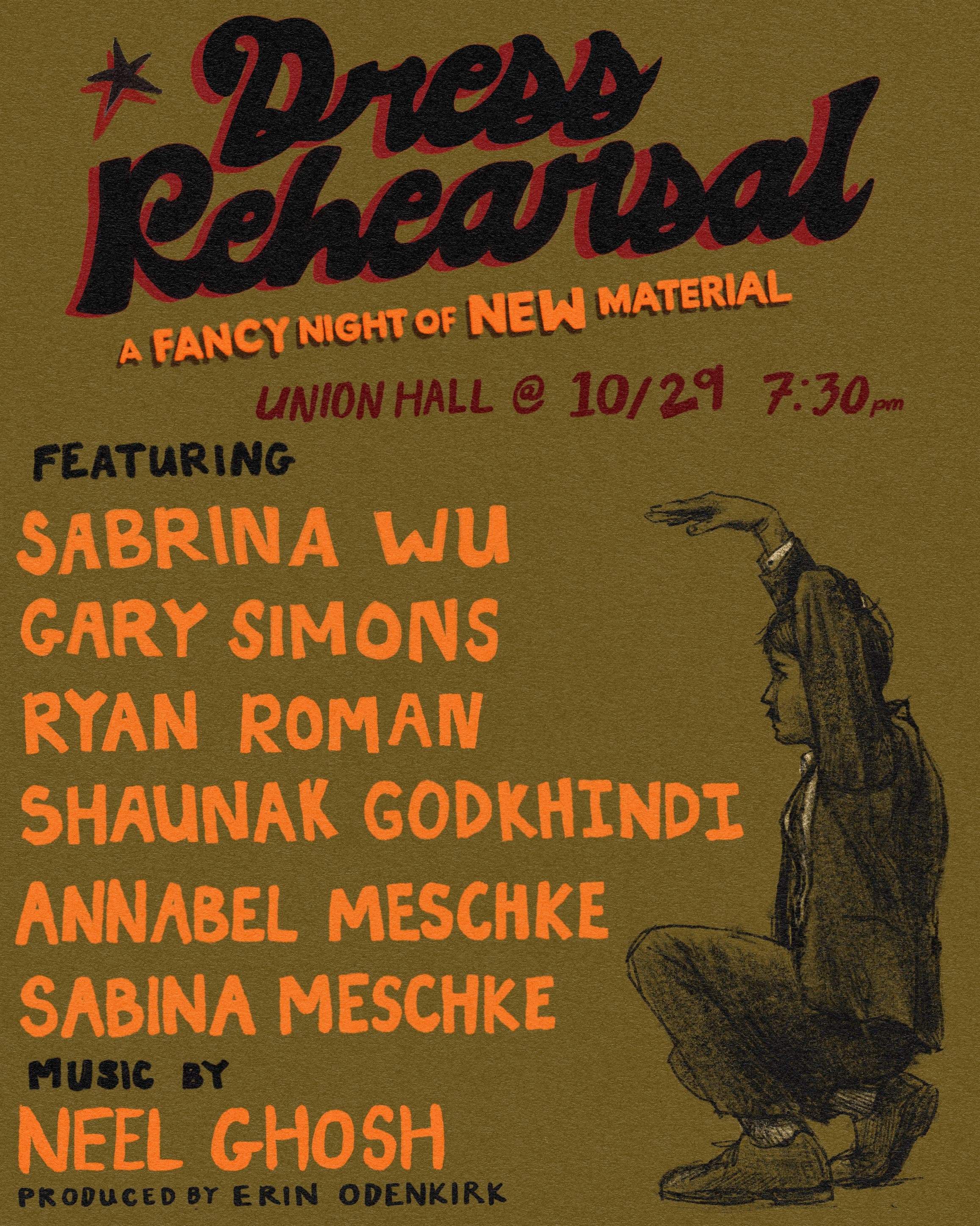 Dress Rehearsal - A Night of Fancy Comedy