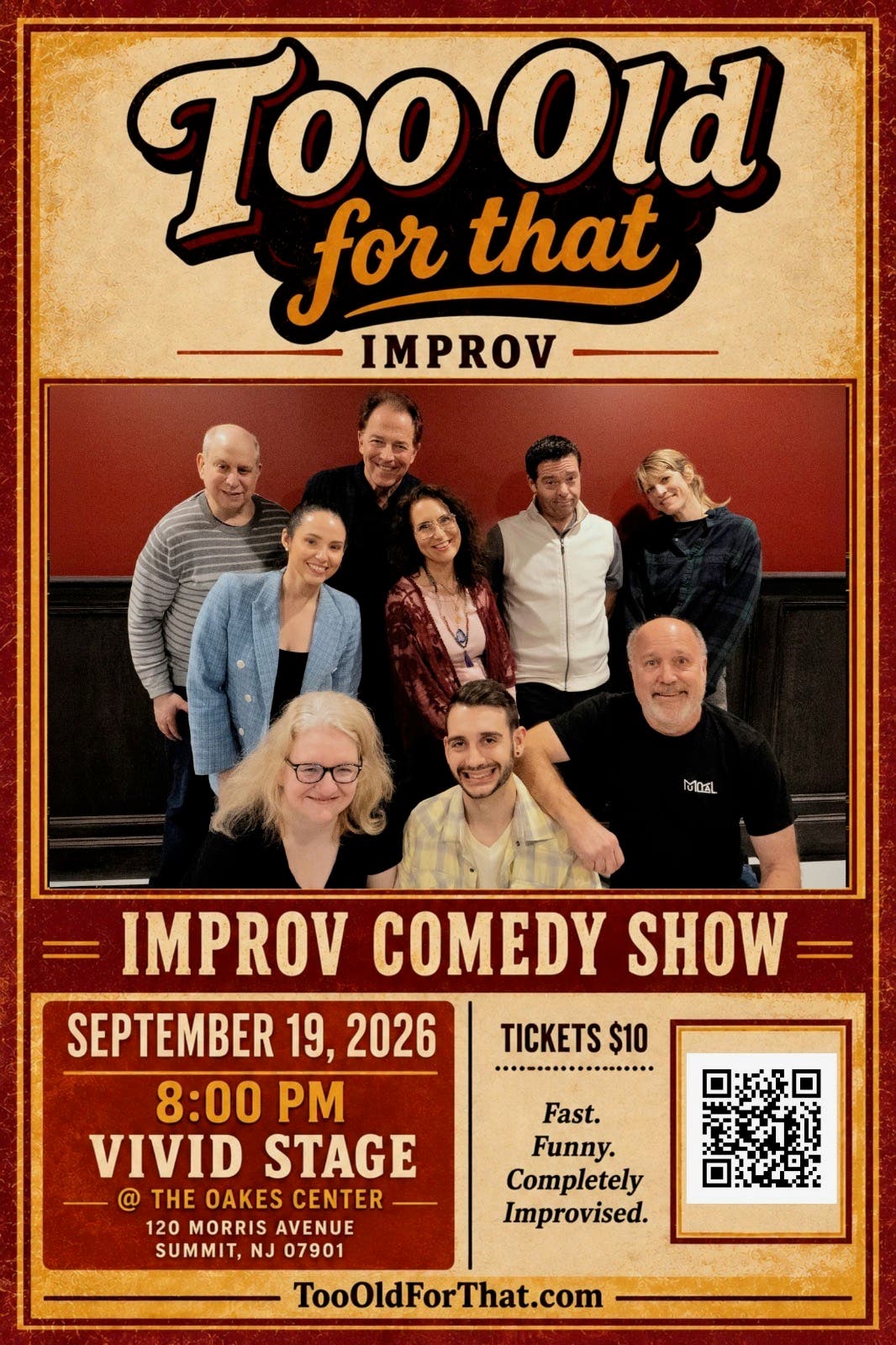 Too Old For That Improv: New Beginnings, Bad Decisions