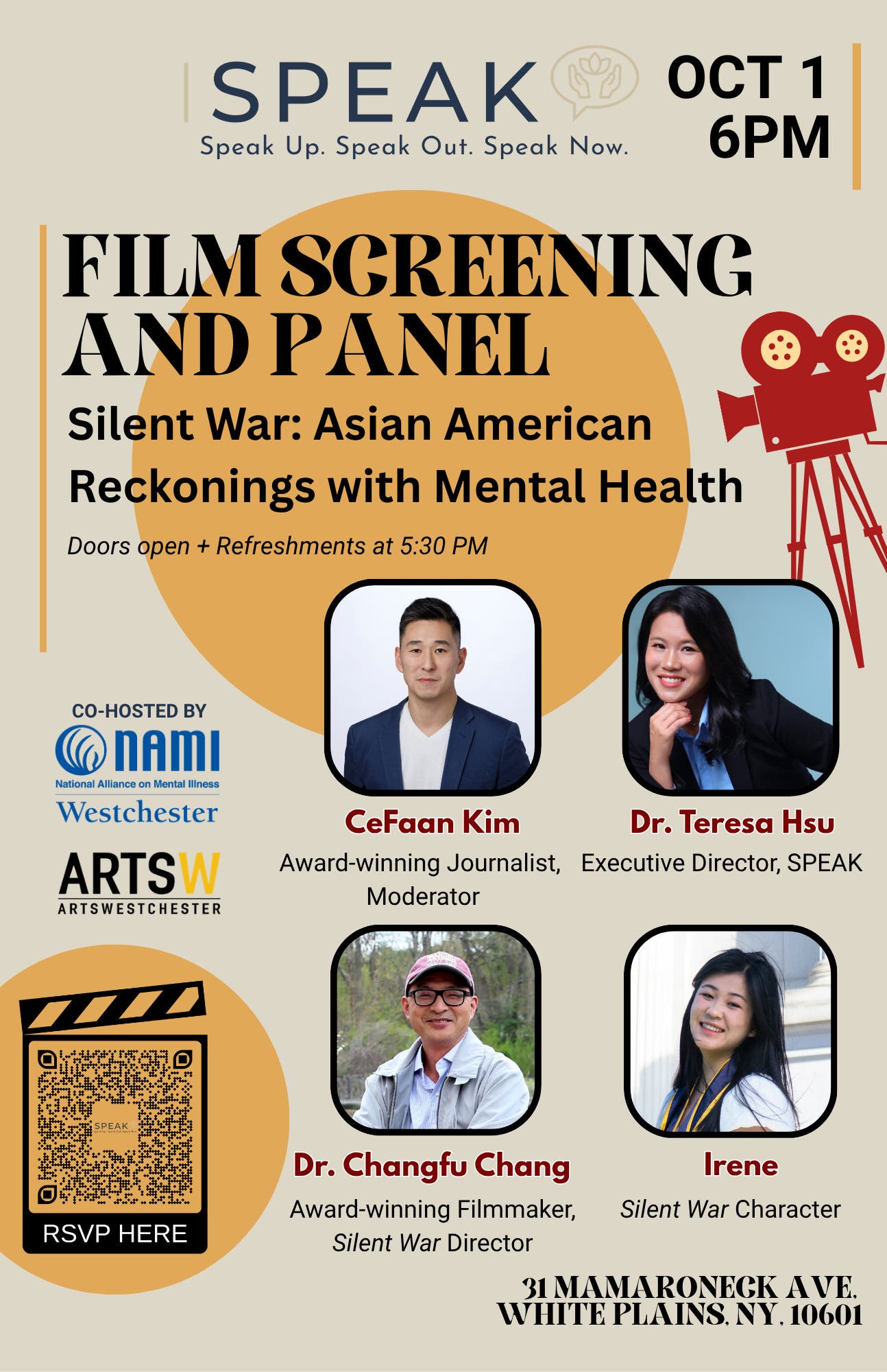 Film Screening And Panel - Silent War: Asian American Reckonings With Mental Health