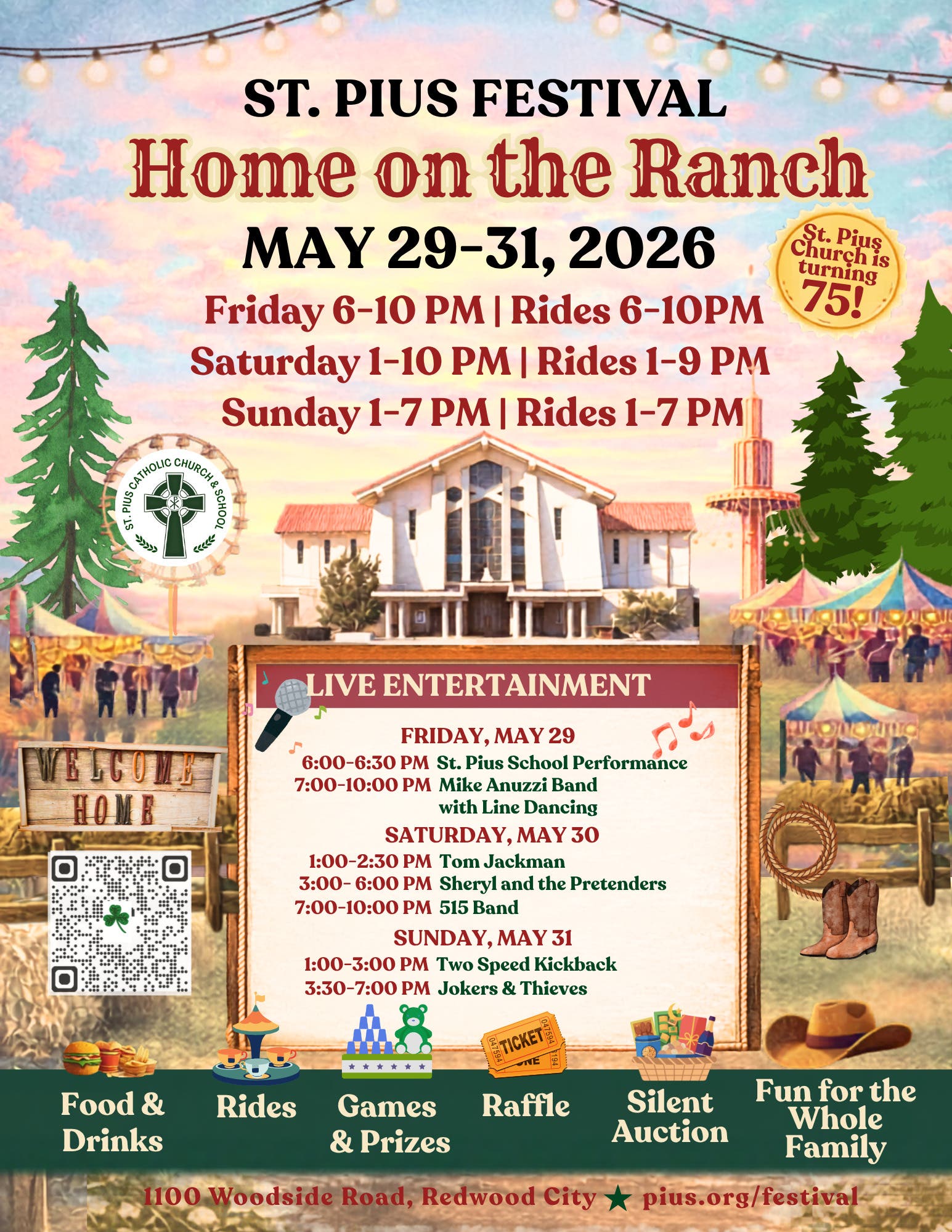 St. Pius 2026 Festival - Home on the Ranch