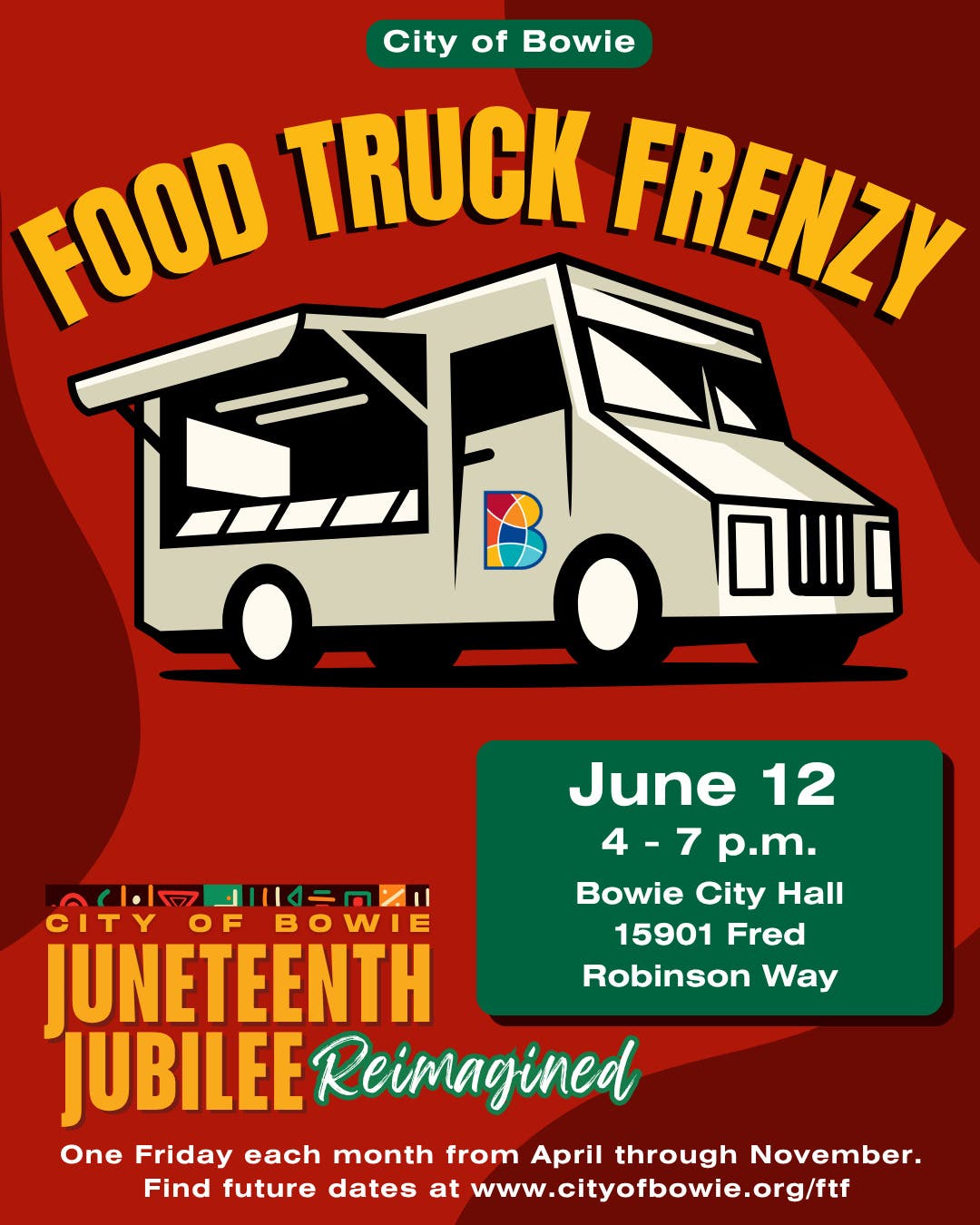 Juneteenth Food Truck Frenzy - City of Bowie