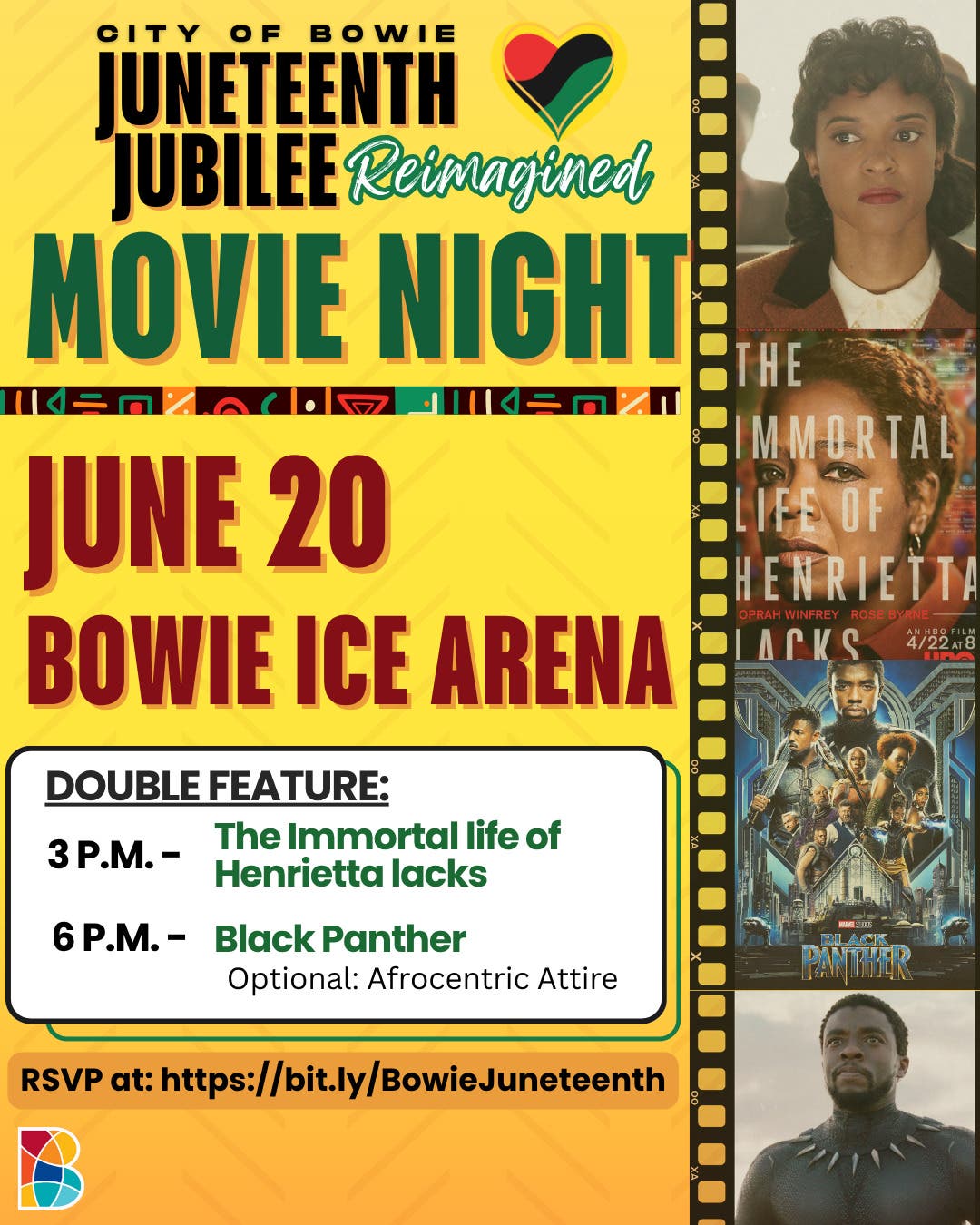 Juneteenth Movie Night - City of Bowie