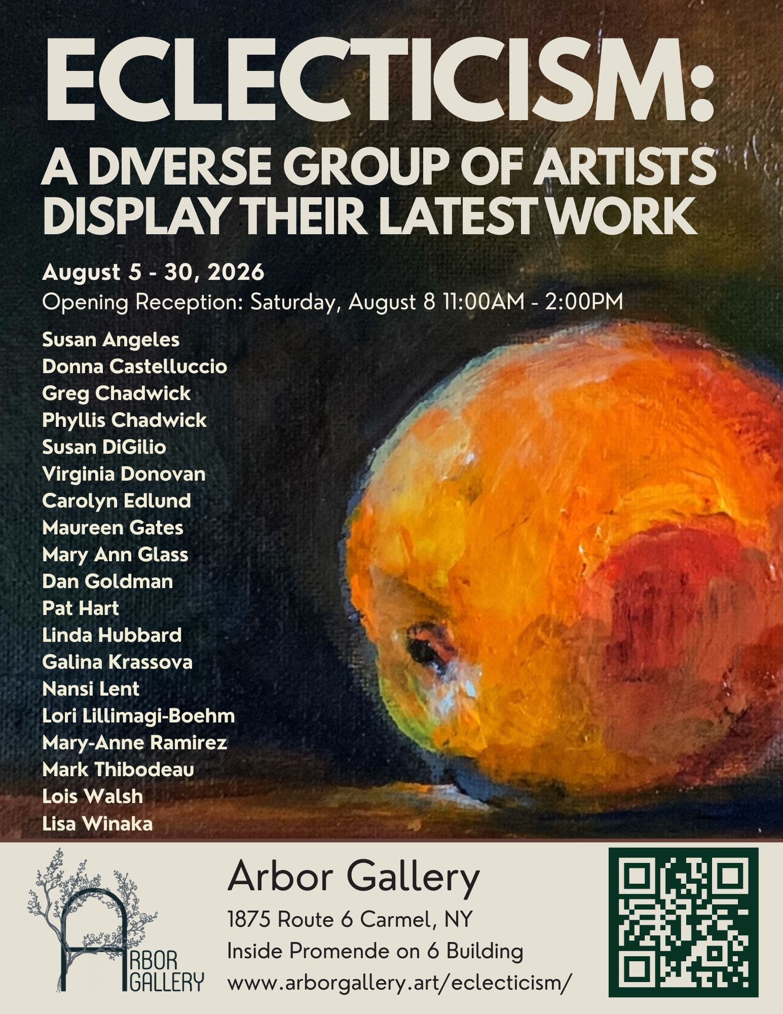 Opening Reception: Eclecticism: A Diverse Group Of Artists Display Their Latest Work