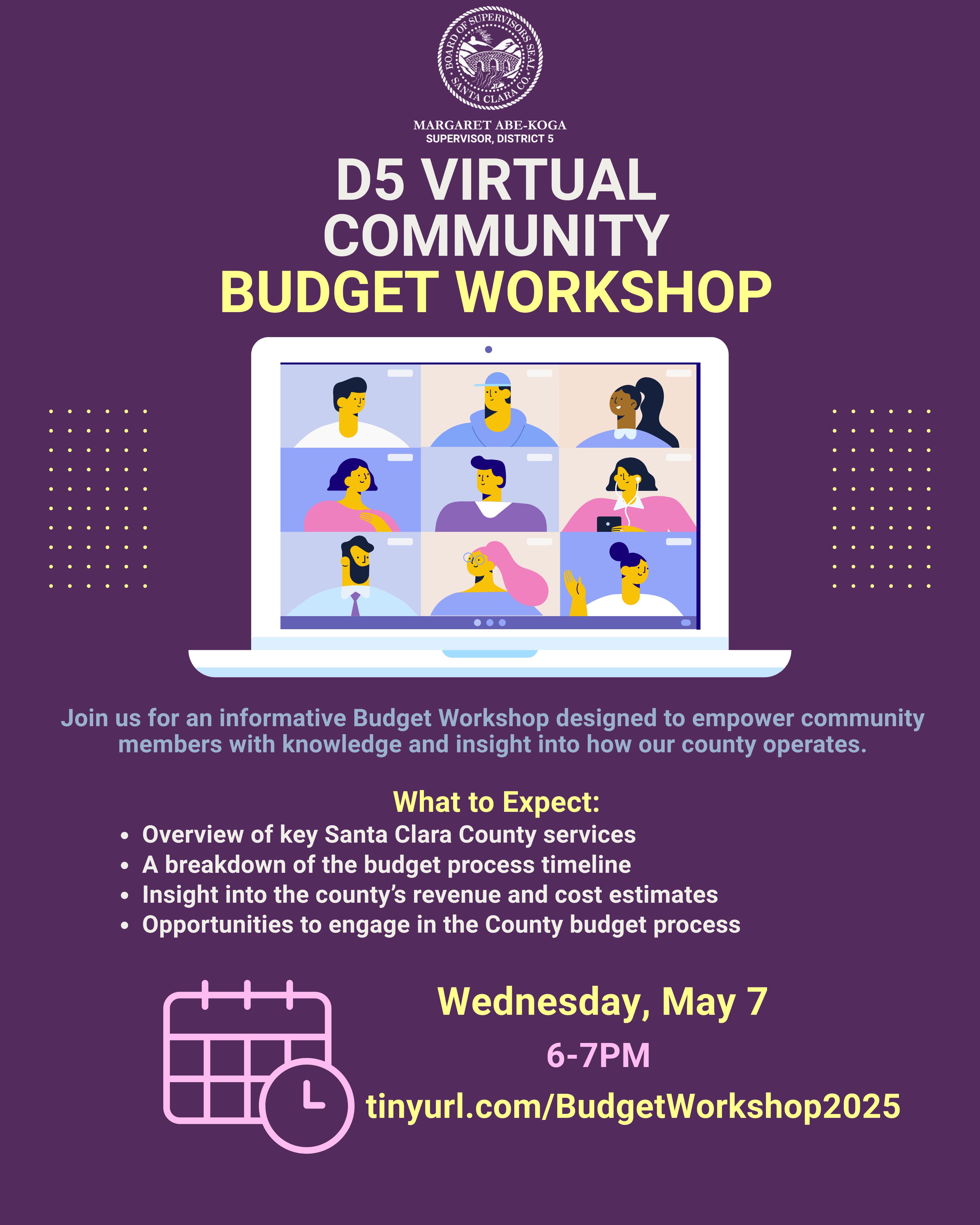 Virtual County Budget Workshop 