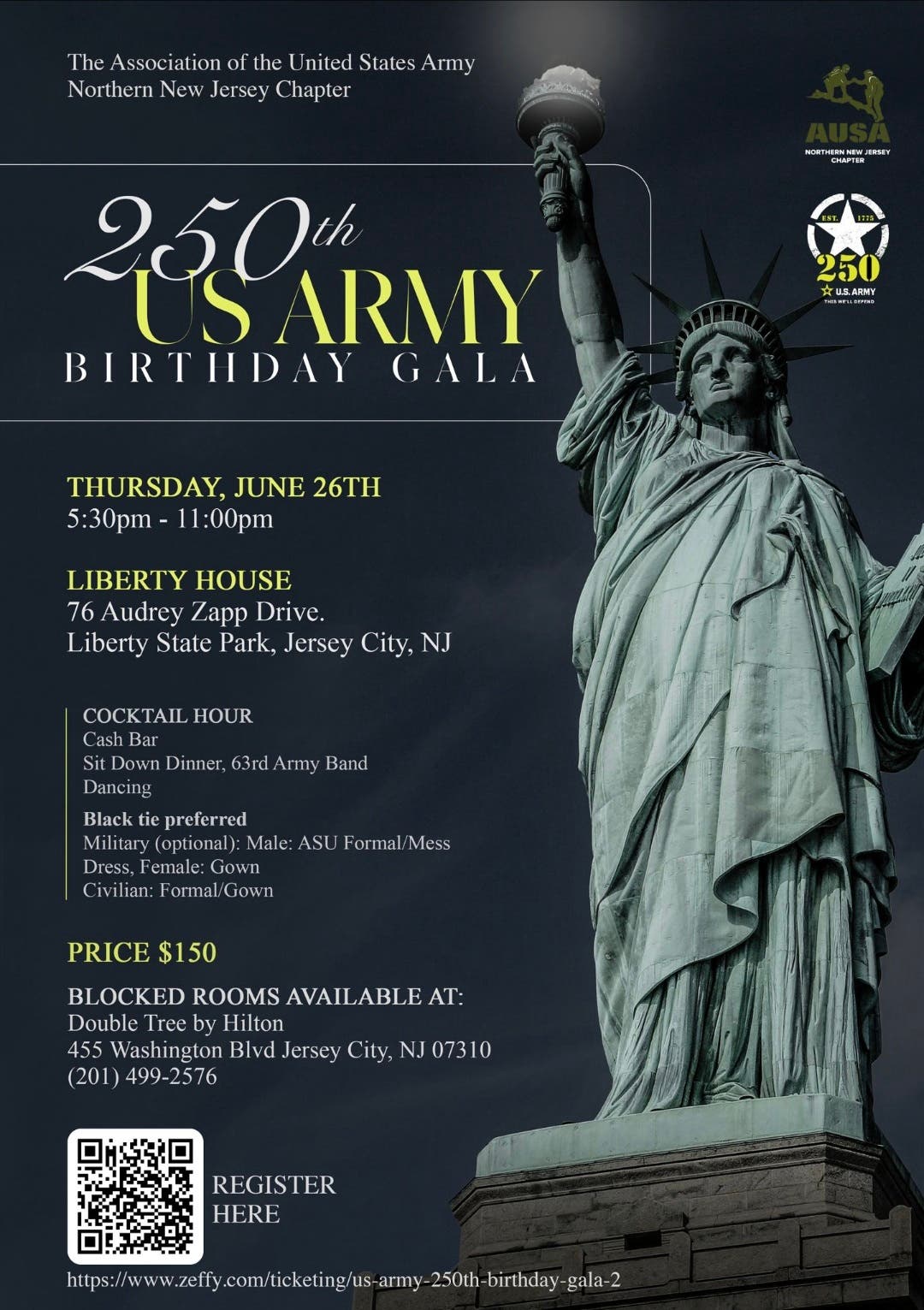Historic 250th US Army Birthday to be celebrated in Jersey City in style – get your seat ASAP