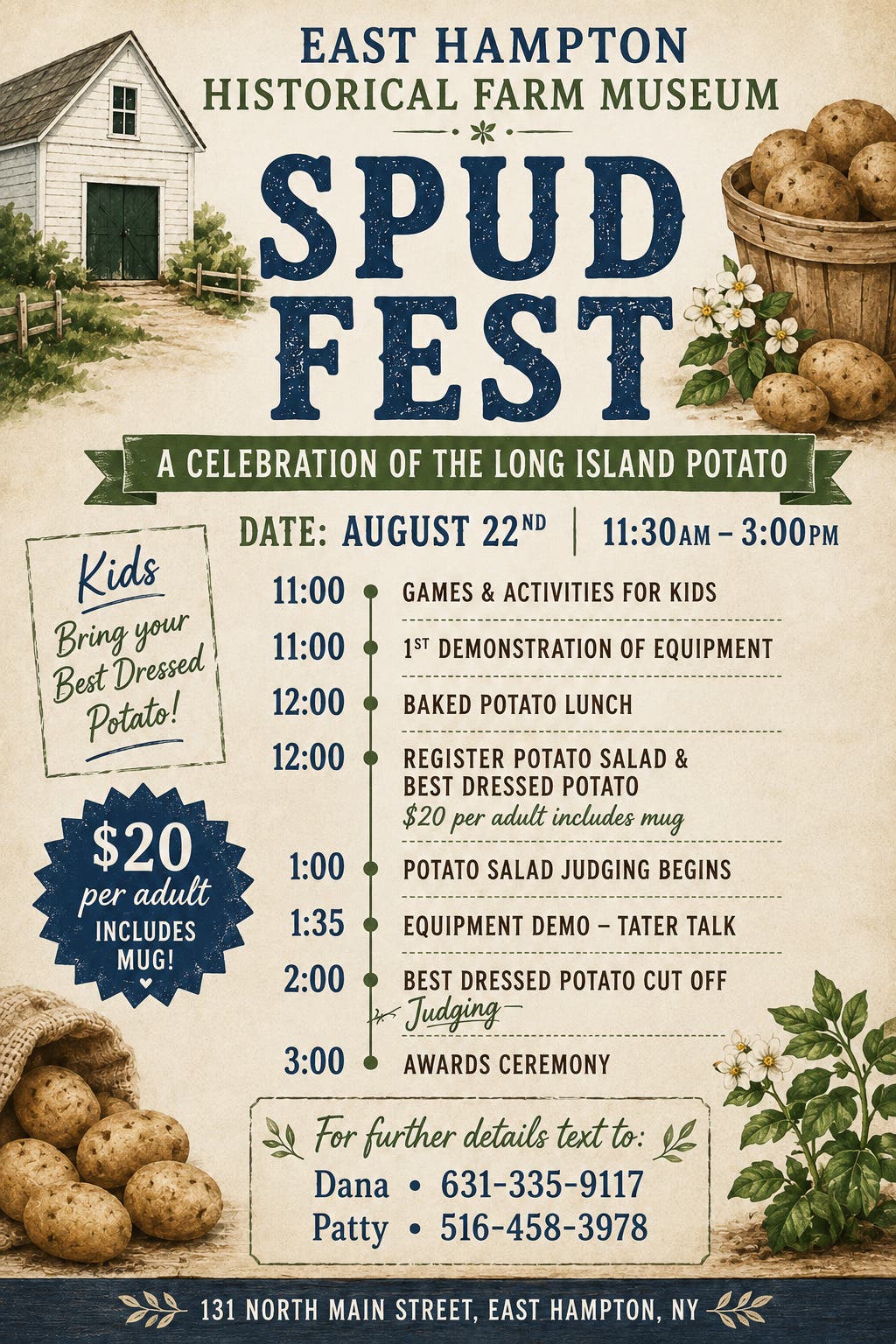 Spudfest at the Farm Museum