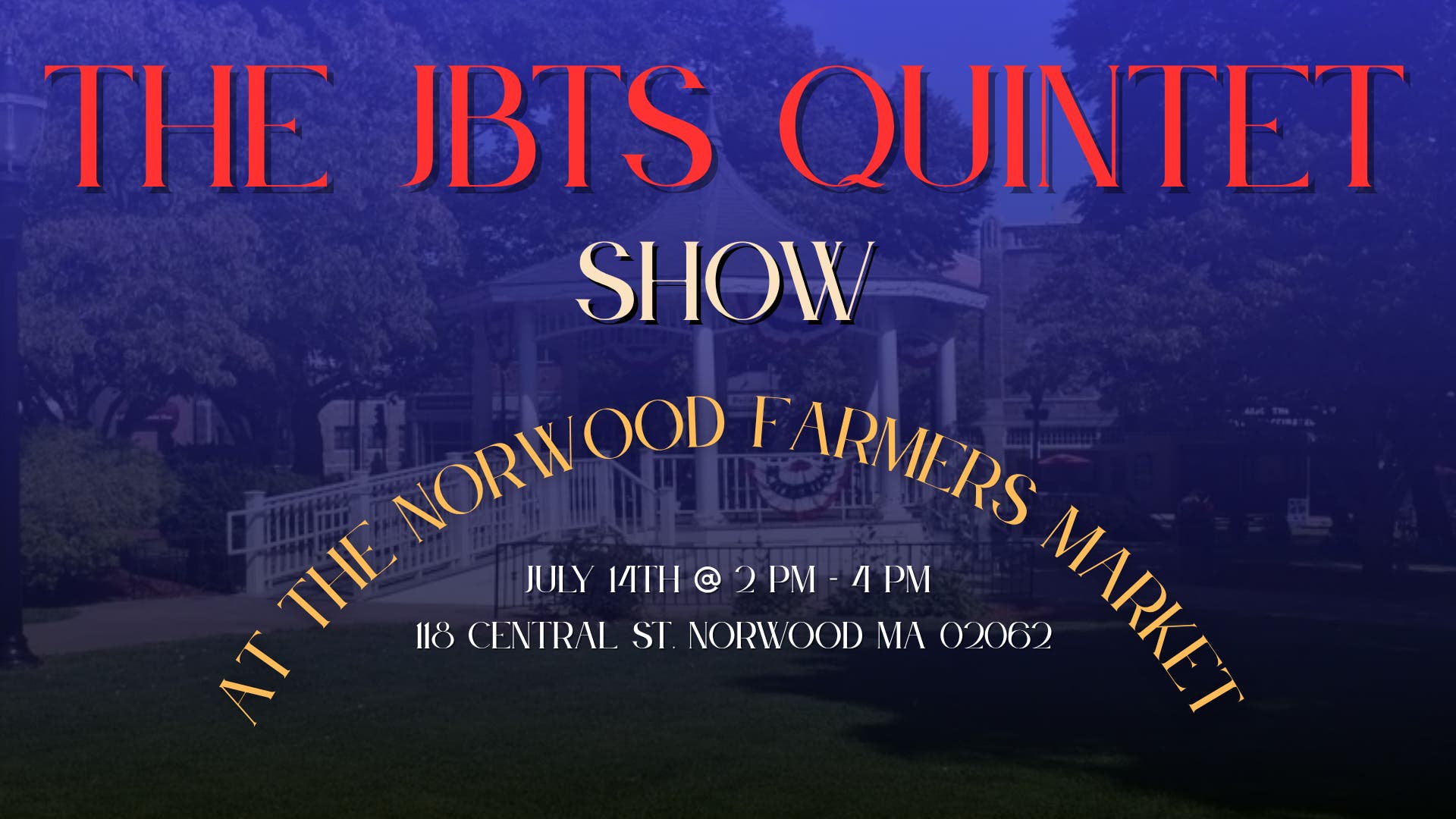 Live Show On Norwood Town Common | Farmers Market