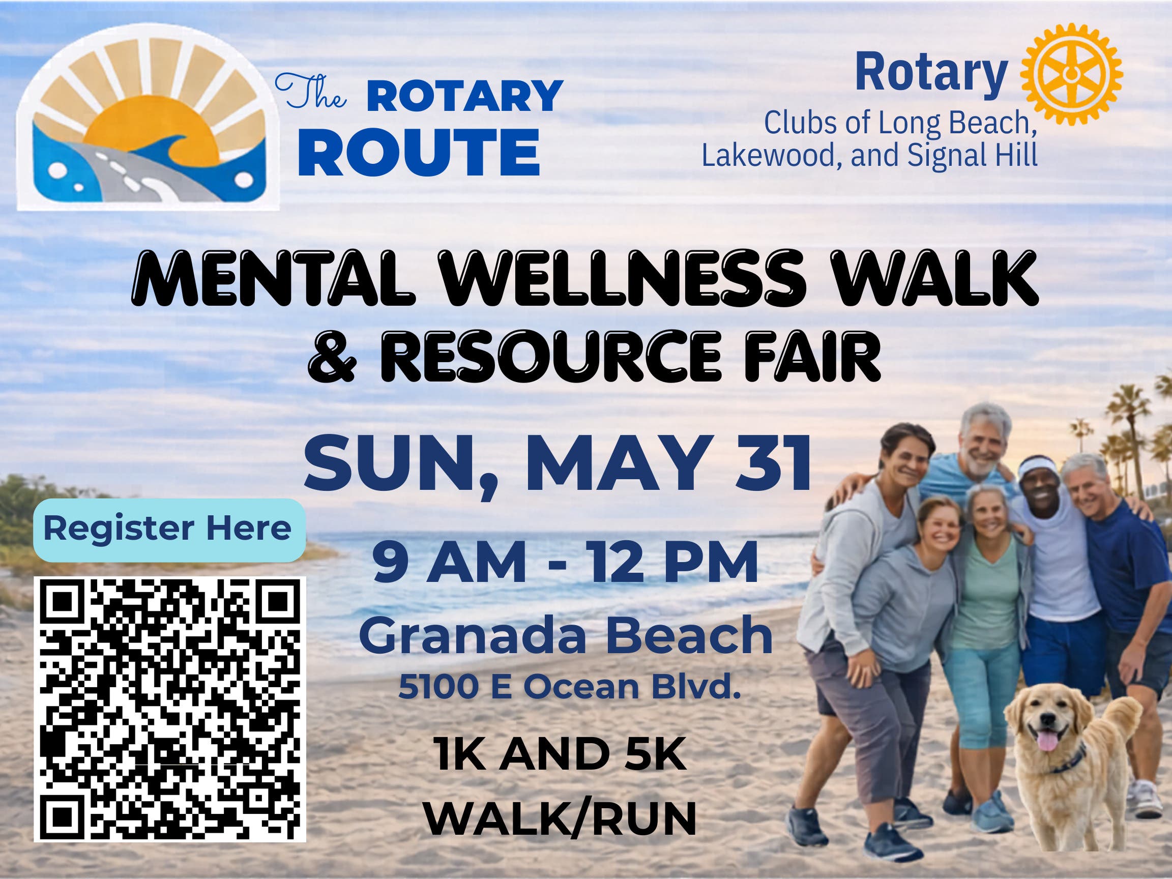 The Rotary Route - Mental Wellness Walk & Resource Fair