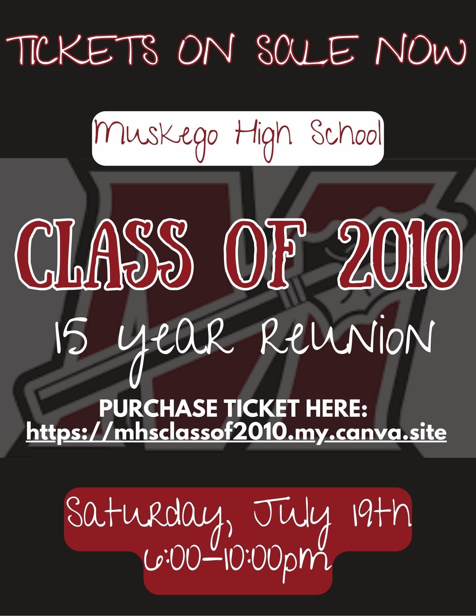 Muskego High School Class of 2010: 15 Year Reunion