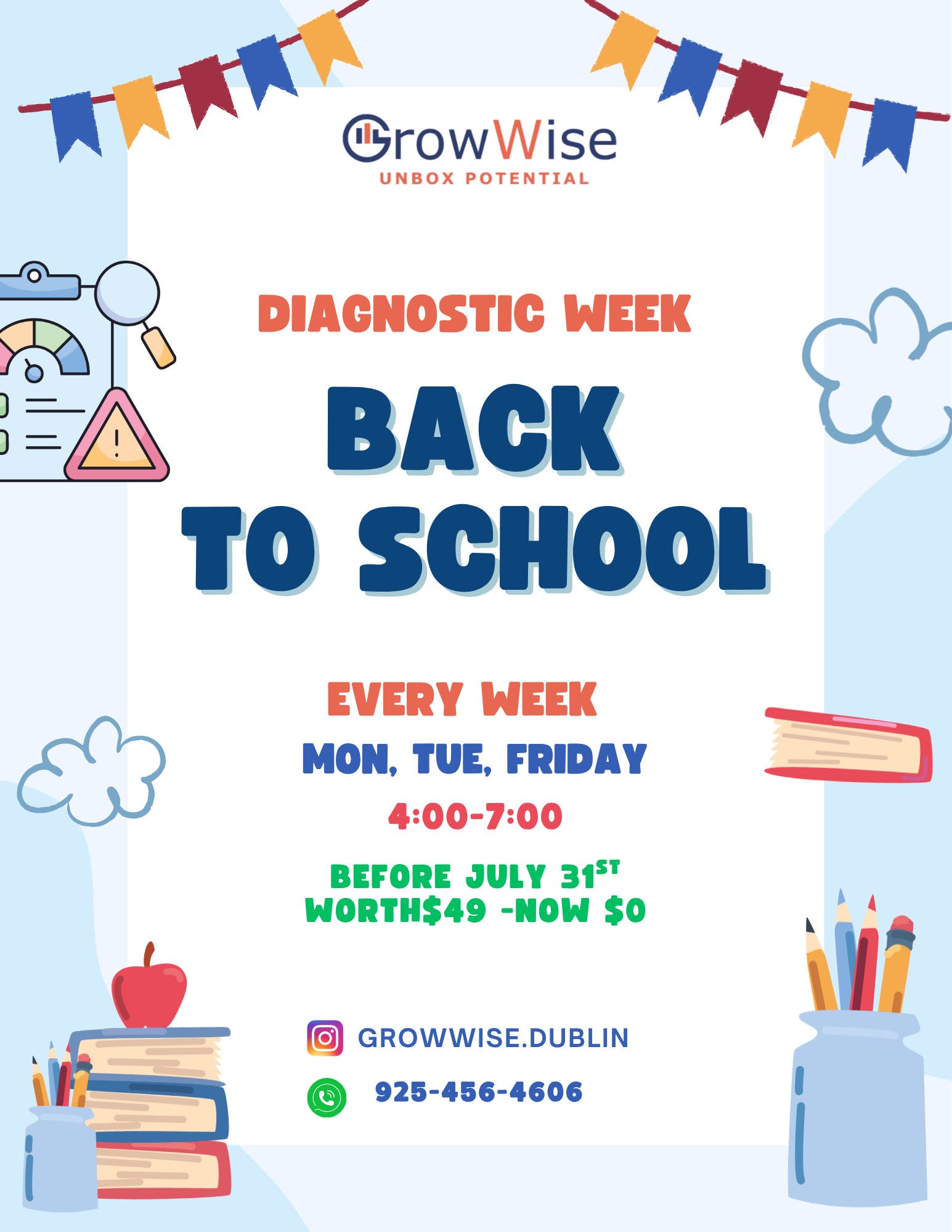 Back To School Diagnostic Assessment