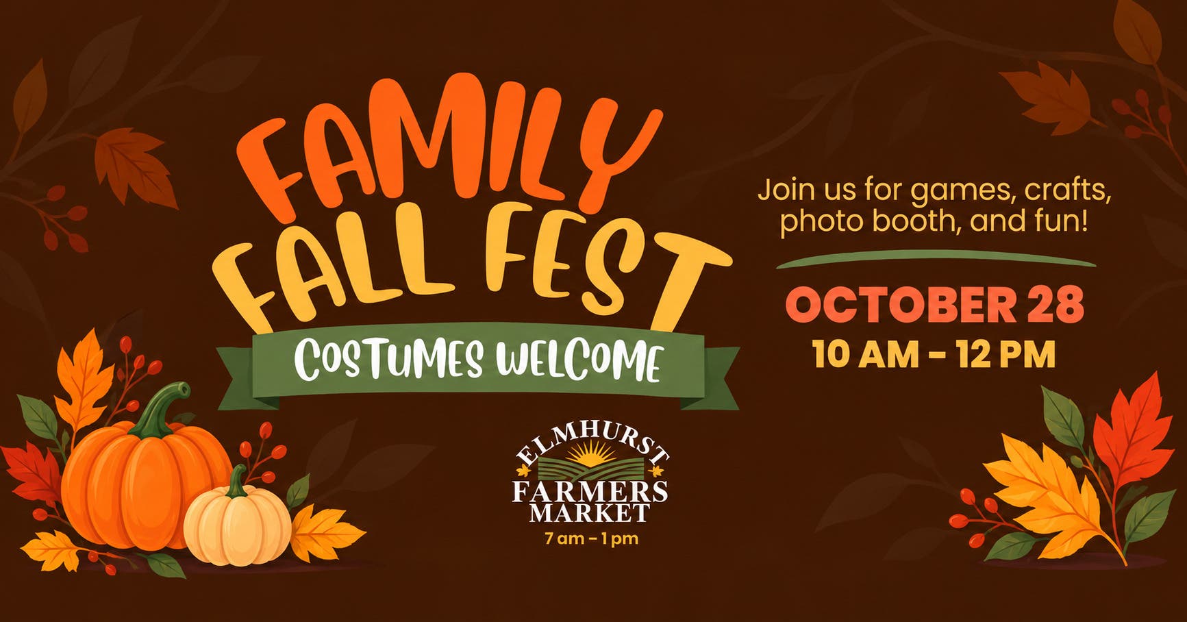 Family Fall Fest @ Elmhurst Farmers Market