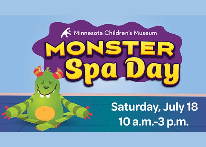 Monster Spa Day at Minnesota Children's Museum