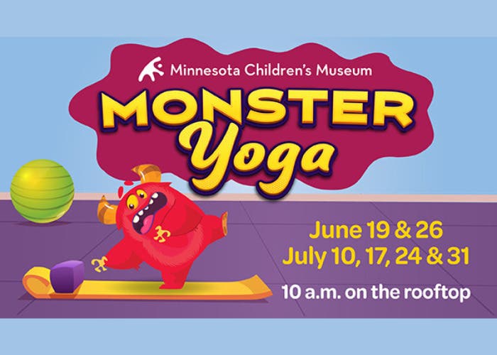 Monster Yoga at Minnesota Children's Museum