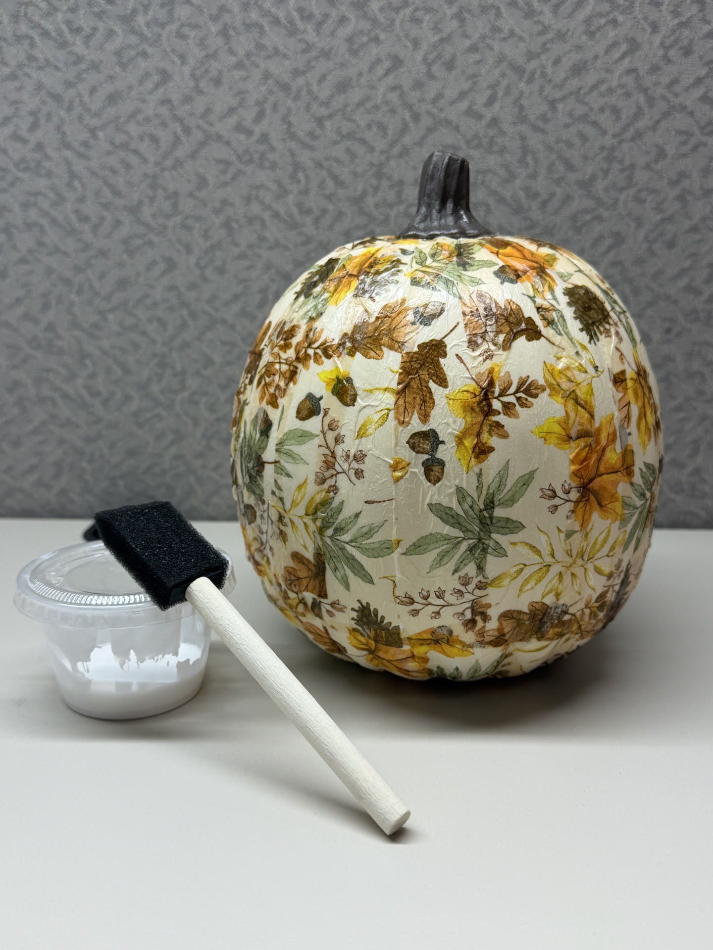 DIY Adults: Decoupage a Pumpkin