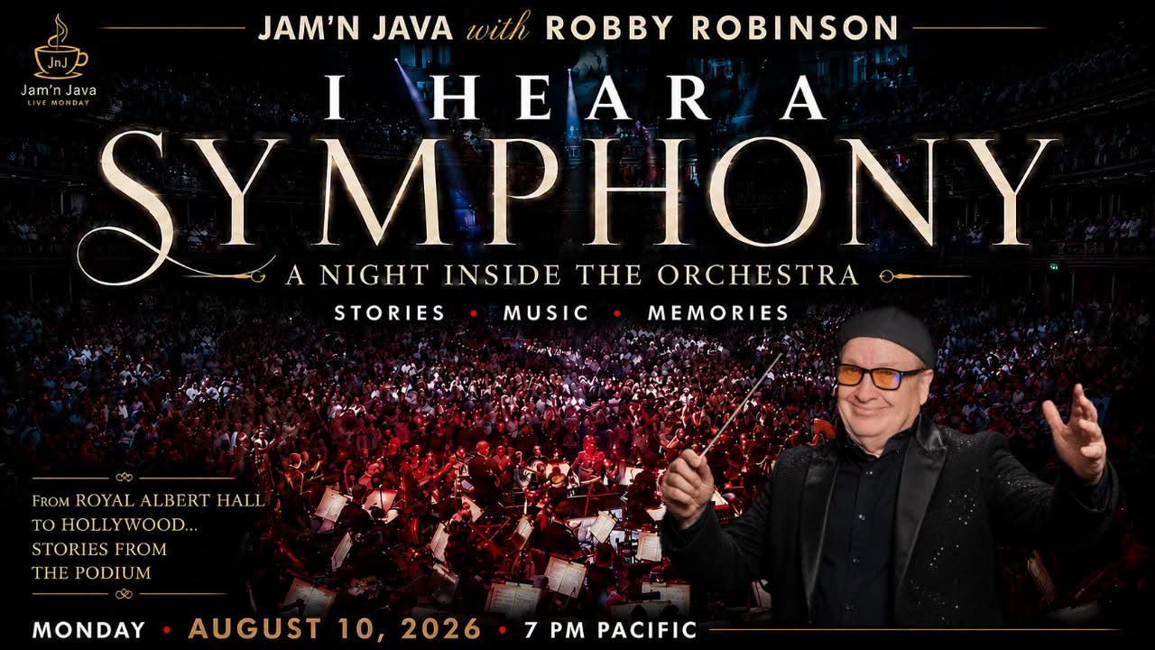 Jam’ n Java Online Presents “I Hear A Symphony": Behind the Scenes of Conducting an Orchestra!