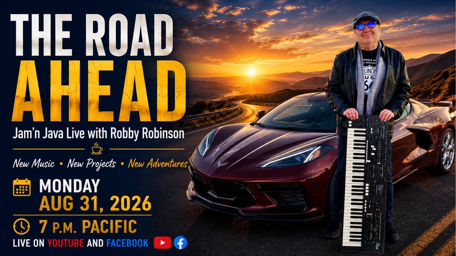 Tonight's Jam' n Java Online Highlights Robby's Records, Upcoming Music Projects and More!!