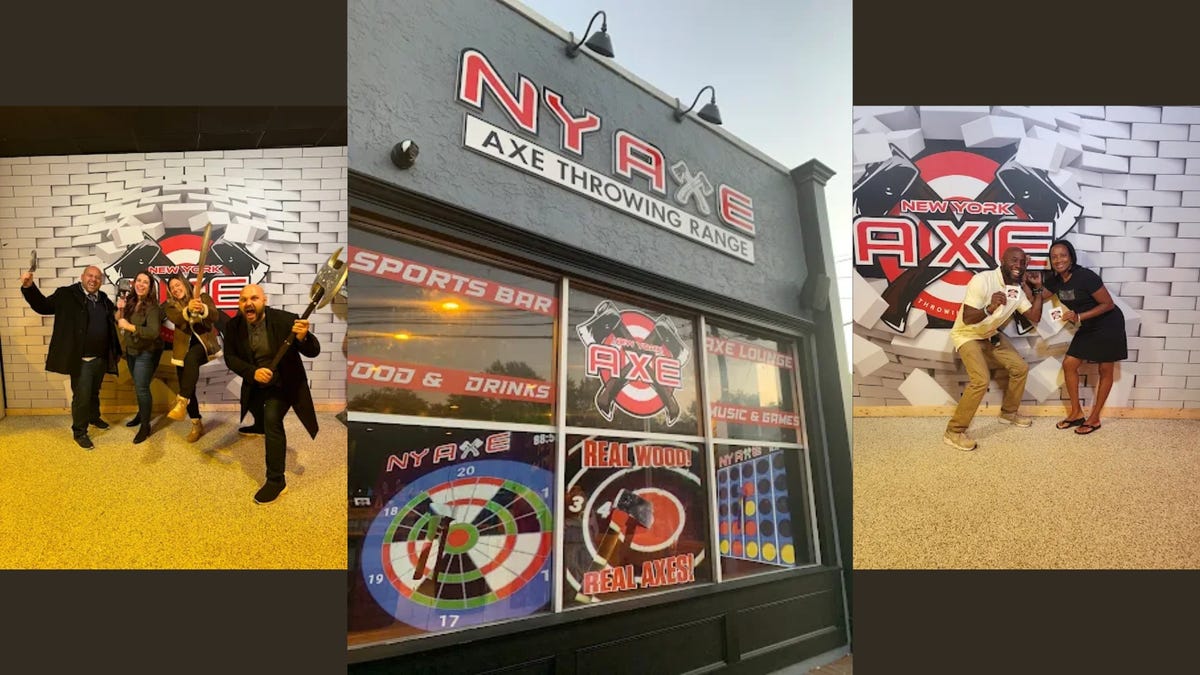 NY Axe Throwing Range Huntington