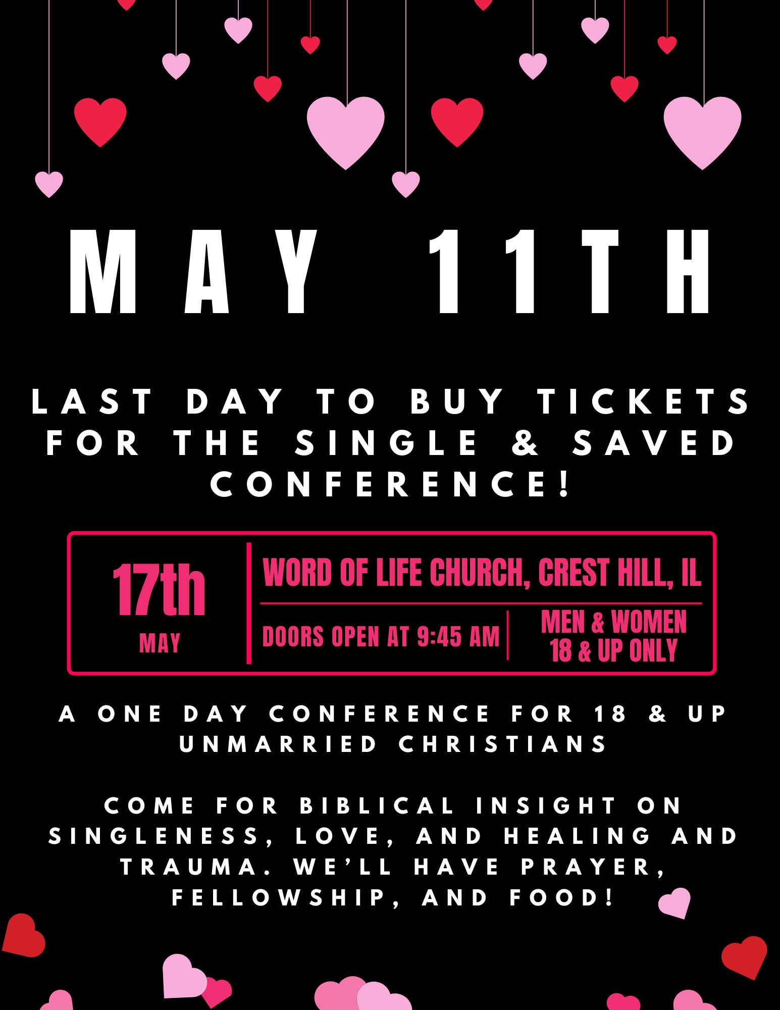 Singles Event - 18 & Up