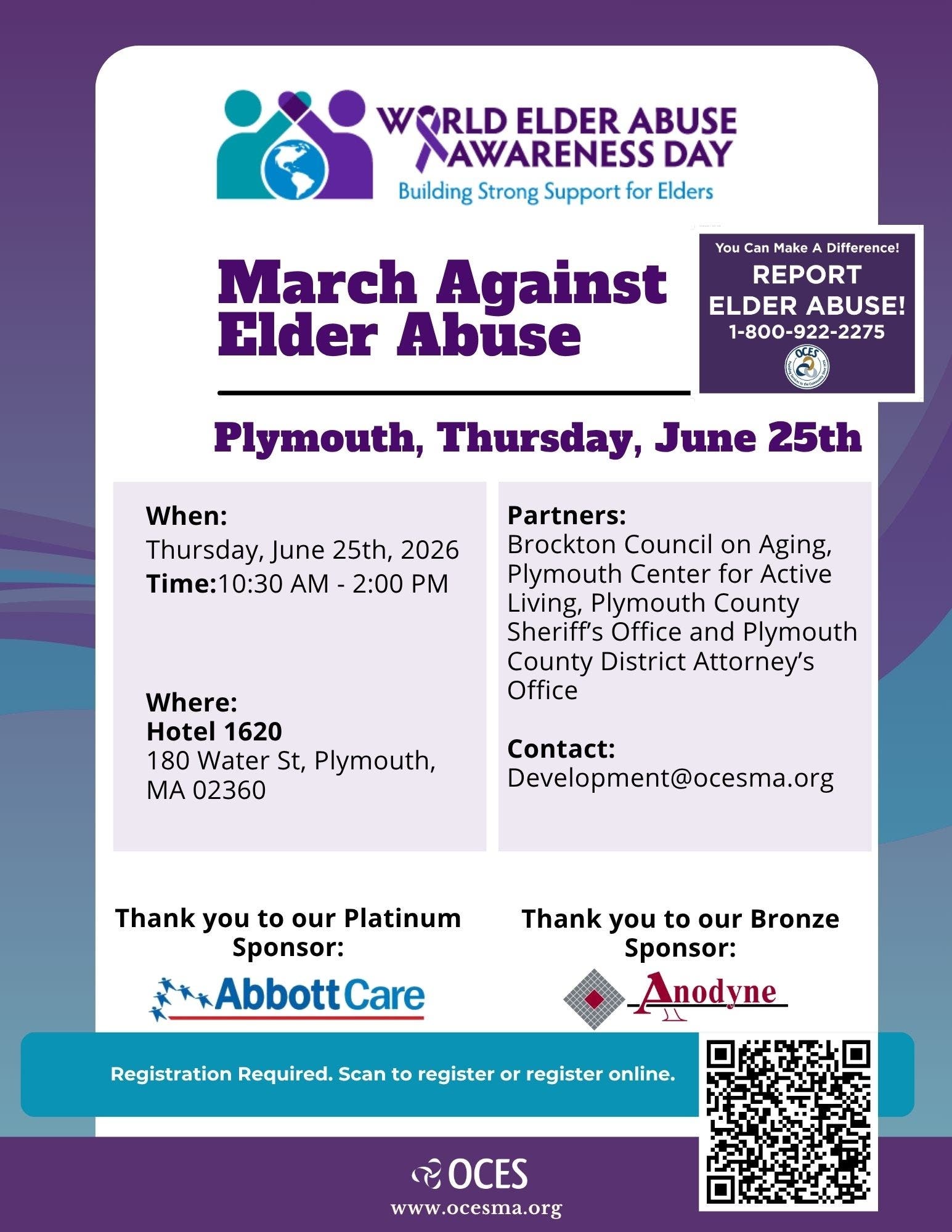 March Against Elder Abuse