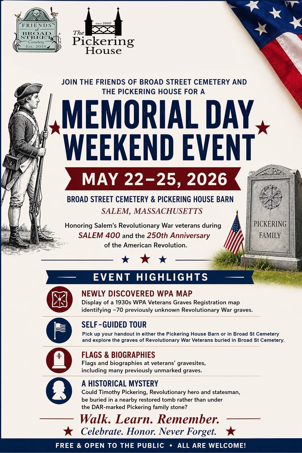 Memorial Day Weekend Event 2026