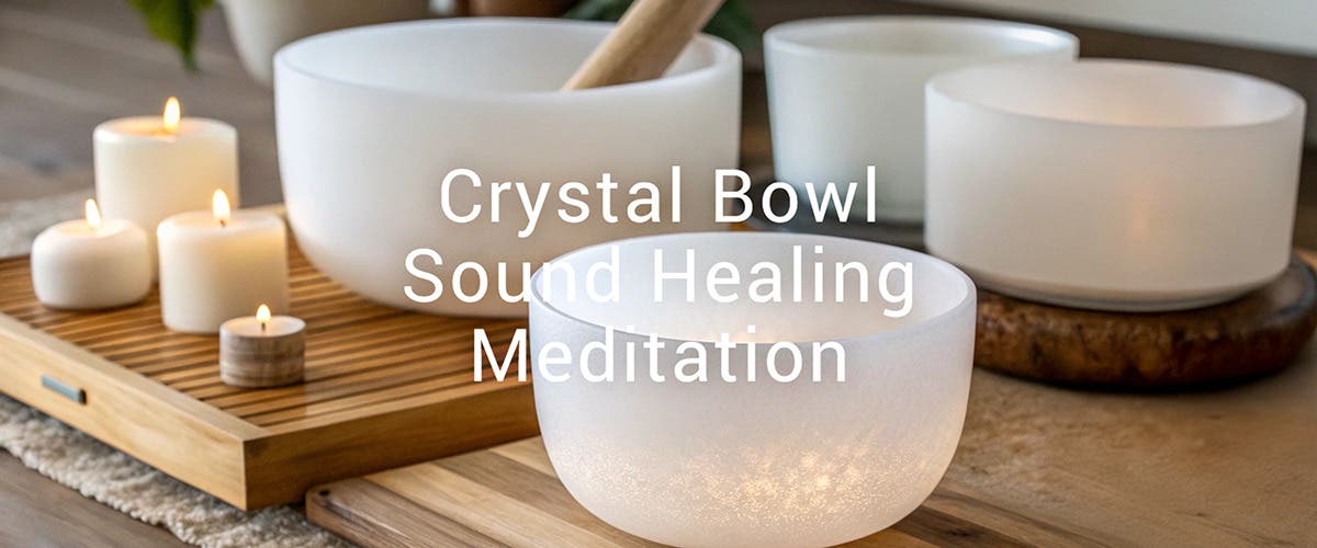 Crystal Bowl Sound Healing Meditation (In Person)