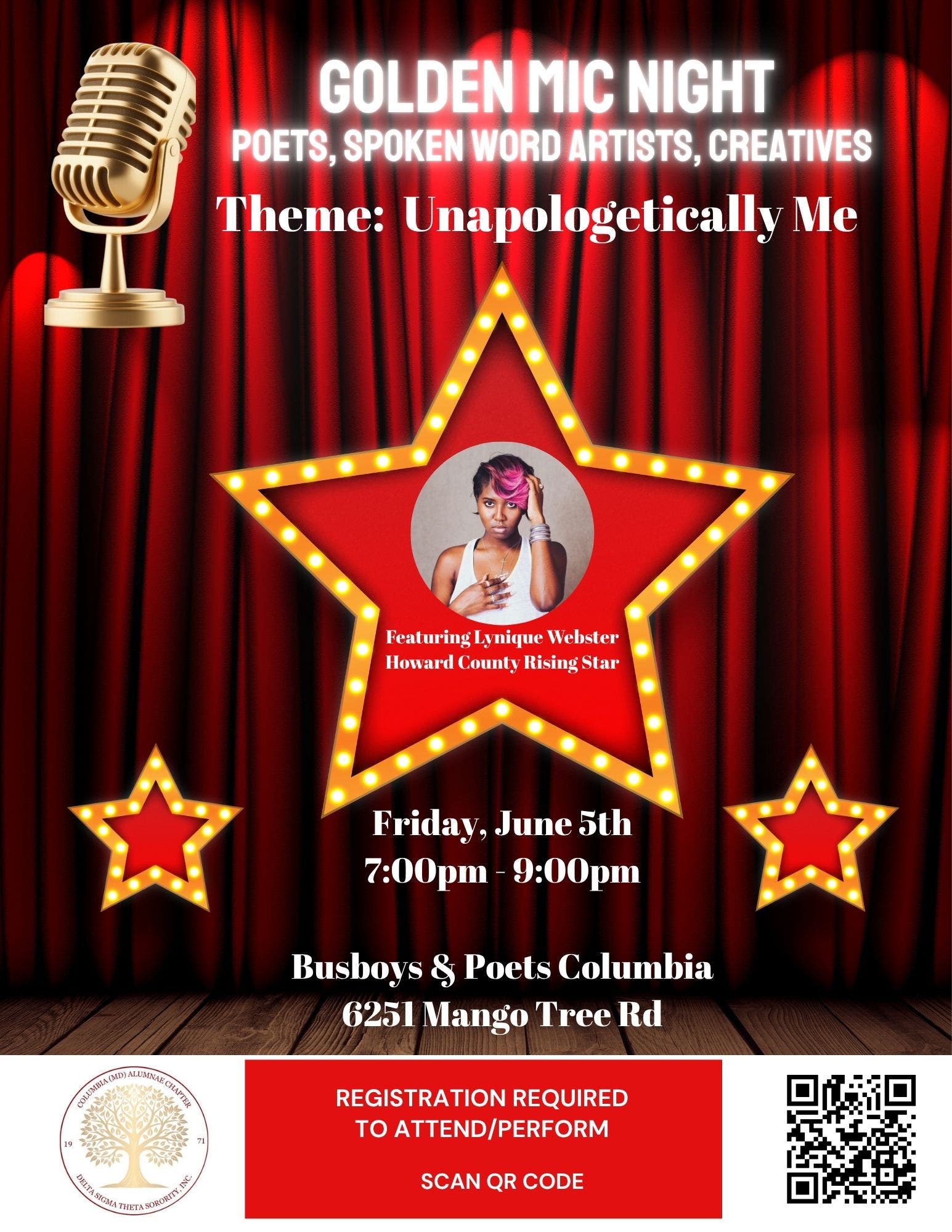CACDST Golden Mic Night