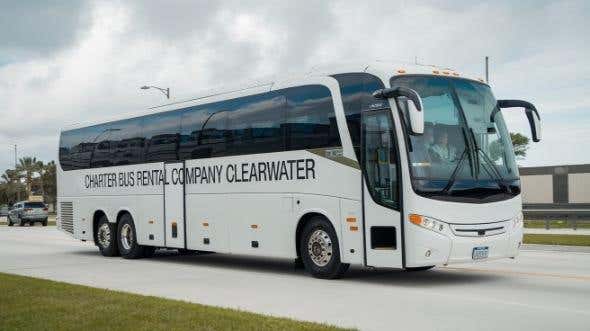 Charter Bus Rental Company Clarksville