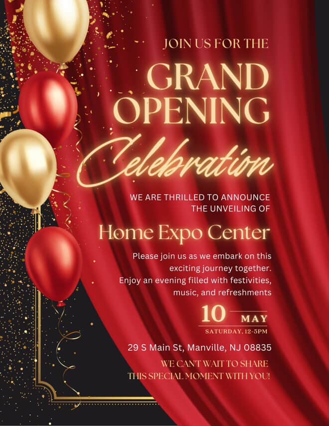 Grand Opening Home Expo Center