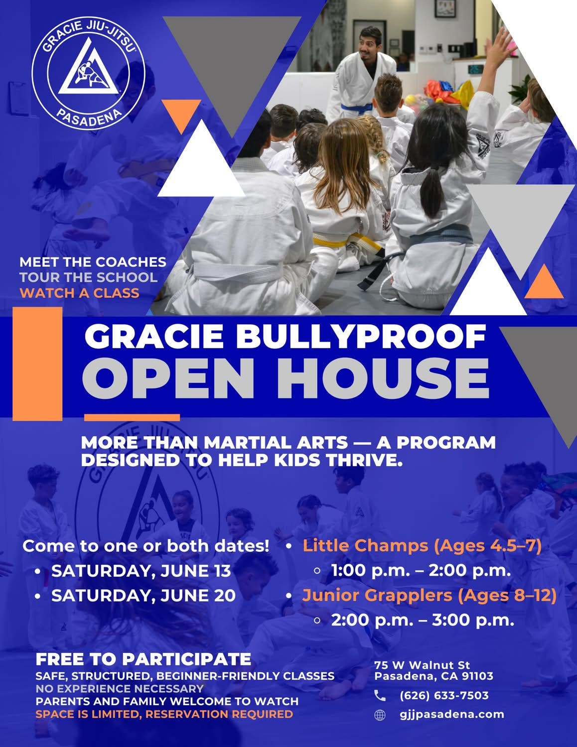 Gracie Bullyproof Open House