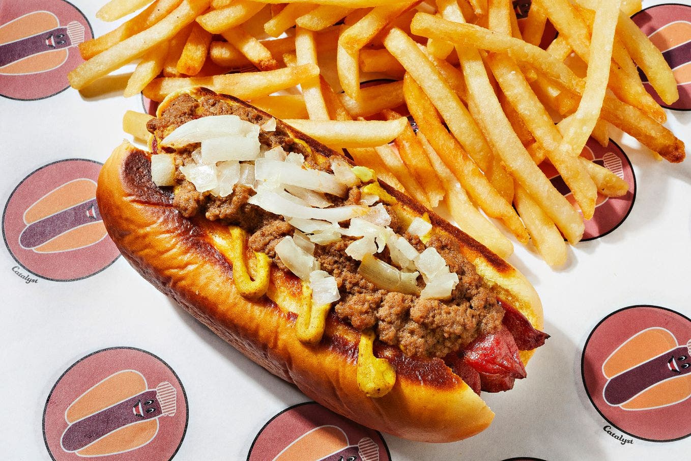 Catalyst Hot Dogs is at The Fenwick