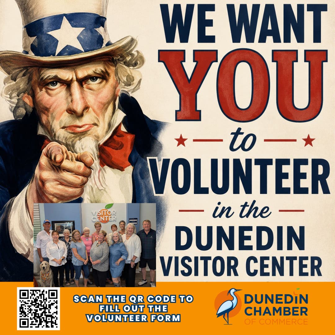 Volunteer at the Dunedin Visitor Center!