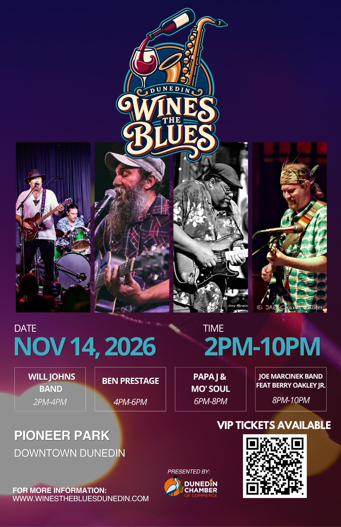 Dunedin Wines the Blues