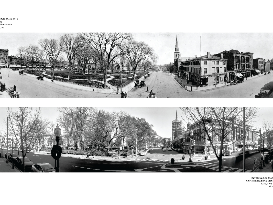 The new shot was captured in November 2025, with the original shot in 1912. 