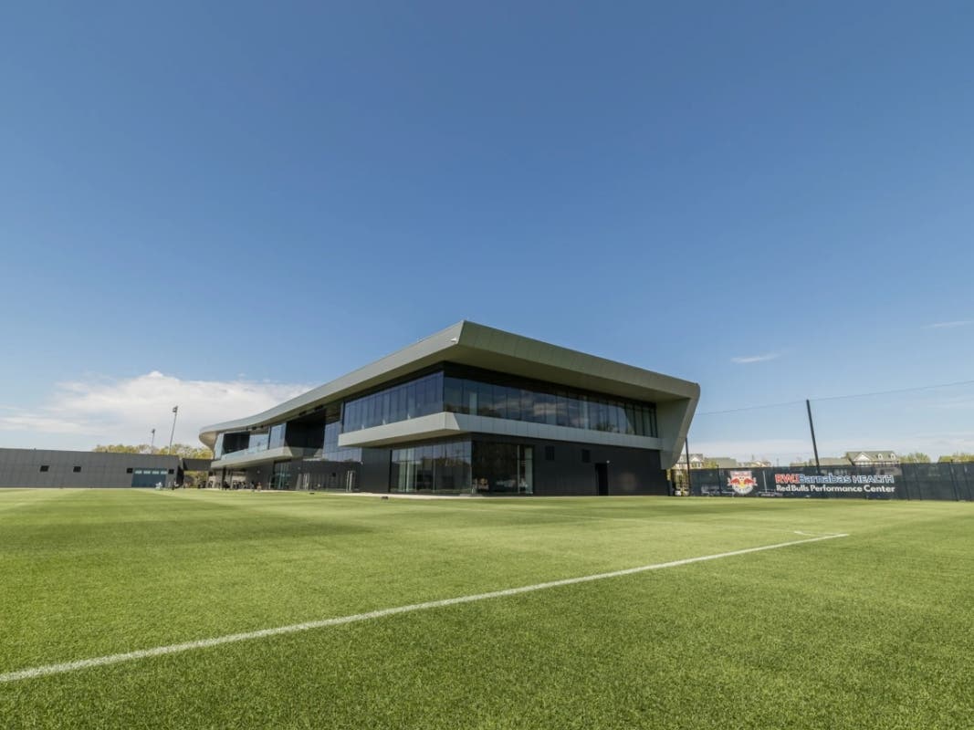 Construction is complete on the RWJ Barnabas Red Bulls Performance Center, which sits on an 80-acre parcel of land at 101 Columbia Turnpike, at the former Honeywell Inc. property.
