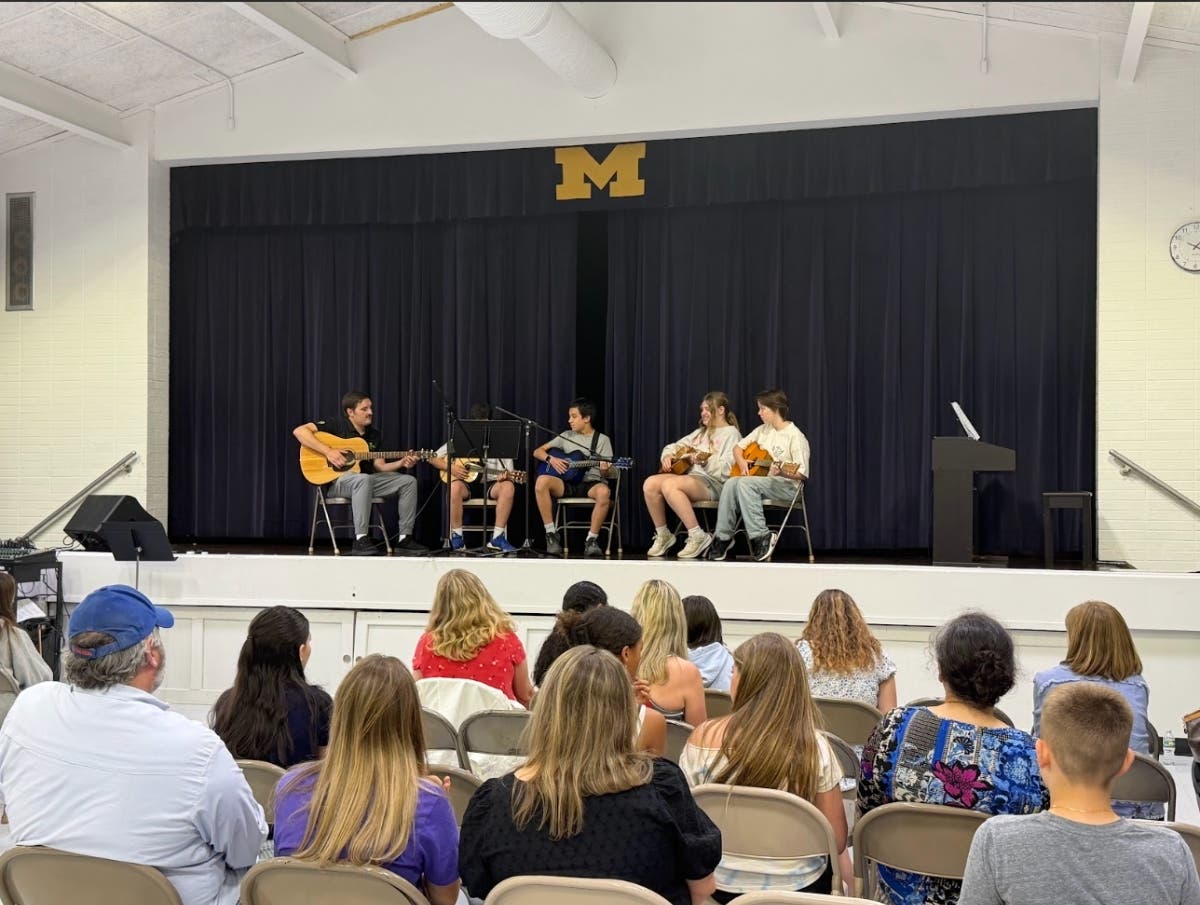 The district said the event celebrated the creativity, dedication, and accomplishments of students across multiple artistic disciplines, including music.
