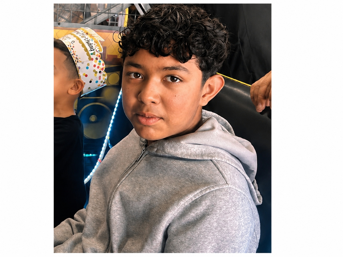 Angel is 5'8" and weighs 134 lbs. Authorities said he has brown eyes, dark, curly hair, and was last seen wearing a gray zip-up hoodie and dark pants.