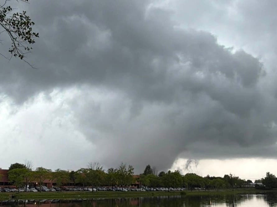 This behemoth is believed to be the Lower Berkshire Valley twister, which was the strongest of the four on Tuesday. 